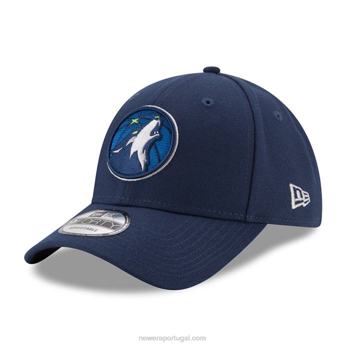 FFTN1790 New Era boné minnesota Timberwolves The League Blue 9Forty