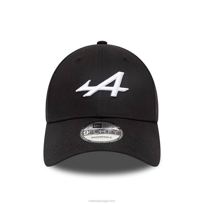FFTN1793 New Era boné ajustável alpine essencial preto 9forty