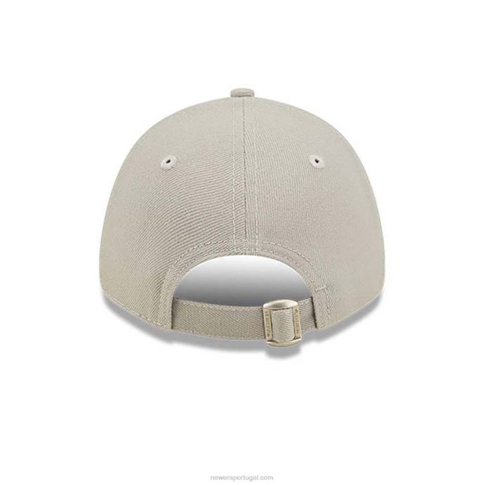 FFTN1794 New Era boné ajustável Heritage script child repreve 9forty cinza