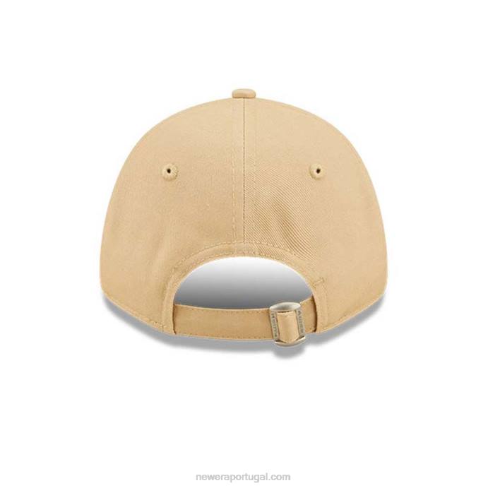 FFTN1795 New Era Boné ajustável New York Yankees Youth League Essential Stone 9forty