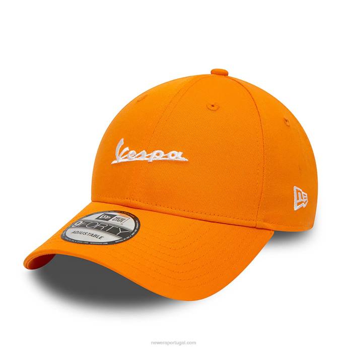 FFTN1797 New Era boné ajustável vespa sazonal médio laranja 9forty
