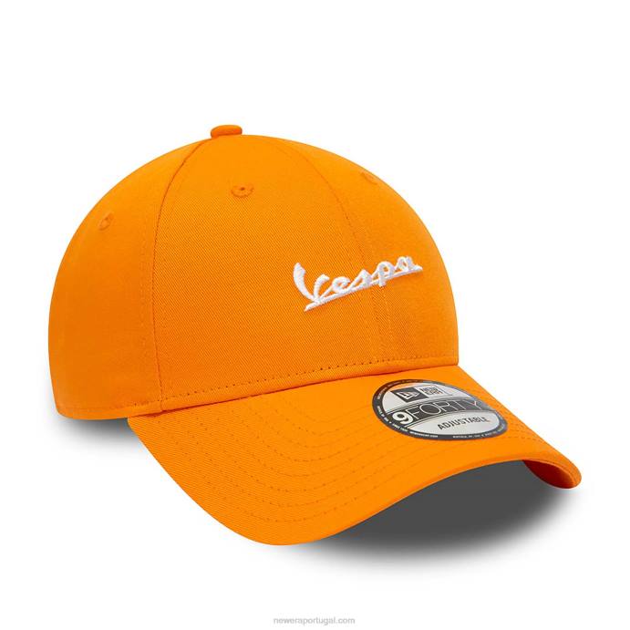 FFTN1797 New Era boné ajustável vespa sazonal médio laranja 9forty