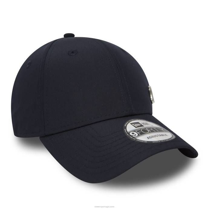 FFTN1798 New Era Boné New York Yankees Navy 9forty impecável