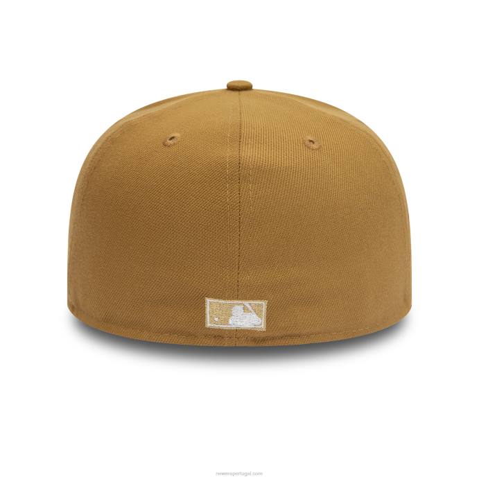 FFTN17 New Era boton red sox 1967 marrom 59fifty boné justo