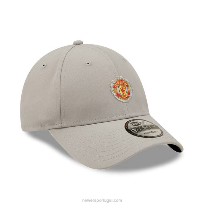 FFTN1801 New Era boné ajustável manchester united repreve grey 9forty