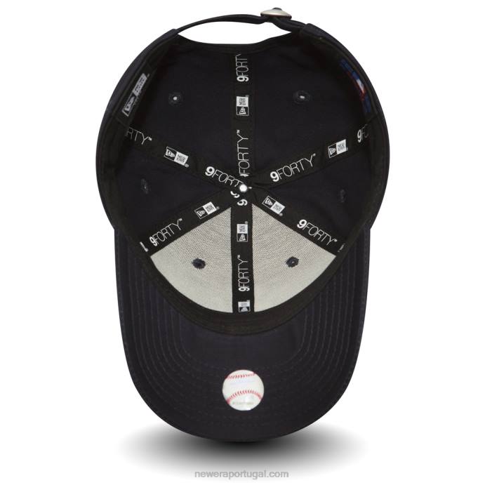 FFTN1804 New Era Boné New York Yankees Essential Kids Navy 9Forty