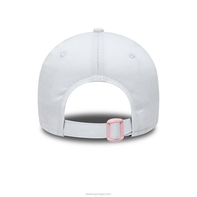 FFTN1806 New Era New York Yankees Youth Ombre Infill branco 9forty Boné ajustável