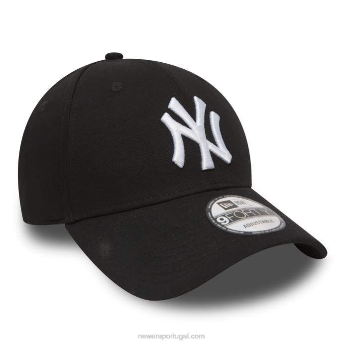 FFTN1812 New Era boné new york yankees essencial preto 9forty