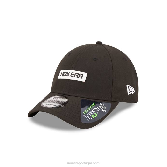 FFTN1813 New Era boné ajustável patch black 9forty