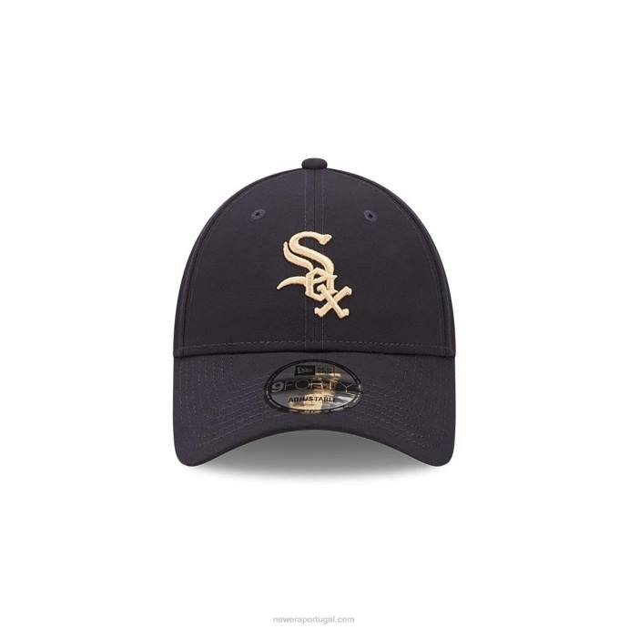 FFTN1816 New Era boné ajustável chicago white sox repreve navy 9forty