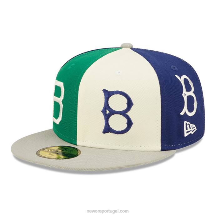 FFTN181 New Era la dodgers mlb logo pinwheel 59fifty boné ajustado