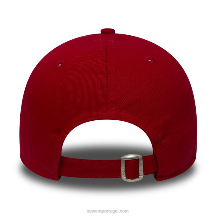 FFTN1820 New Era Boné New York Yankees Essential Kids Vermelho 9Forty