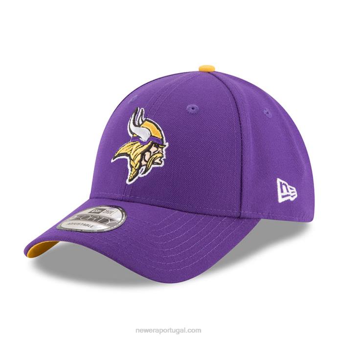 FFTN1821 New Era boné minnesota vikings the league purple 9forty