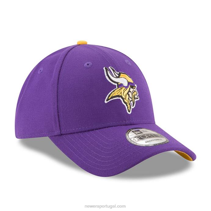 FFTN1821 New Era boné minnesota vikings the league purple 9forty