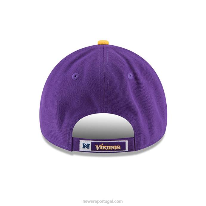 FFTN1821 New Era boné minnesota vikings the league purple 9forty