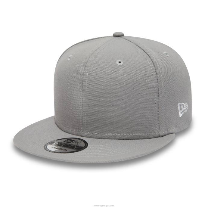 FFTN1825 New Era boné snapback cinza 9fifty