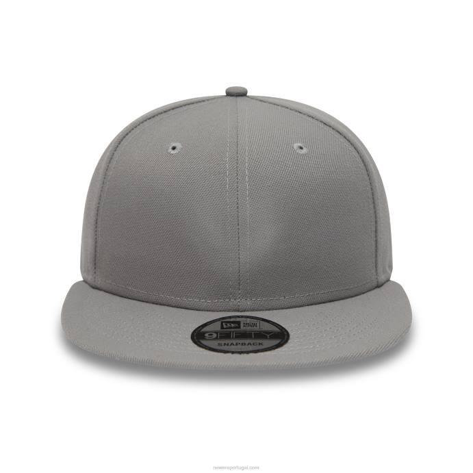 FFTN1825 New Era boné snapback cinza 9fifty