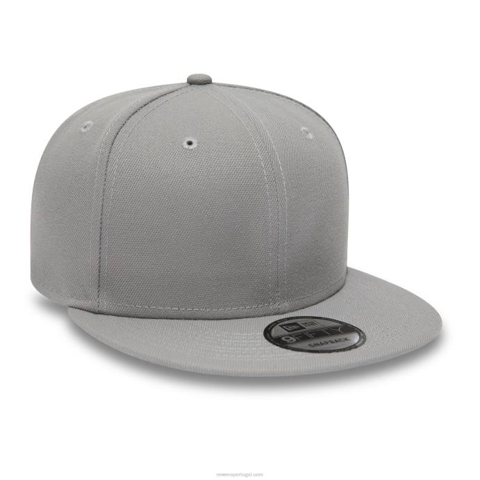 FFTN1825 New Era boné snapback cinza 9fifty