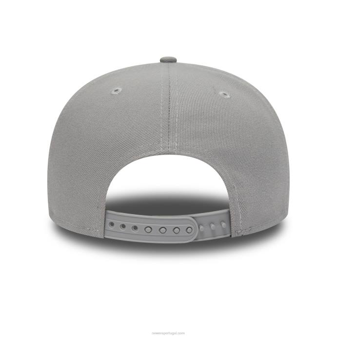 FFTN1825 New Era boné snapback cinza 9fifty