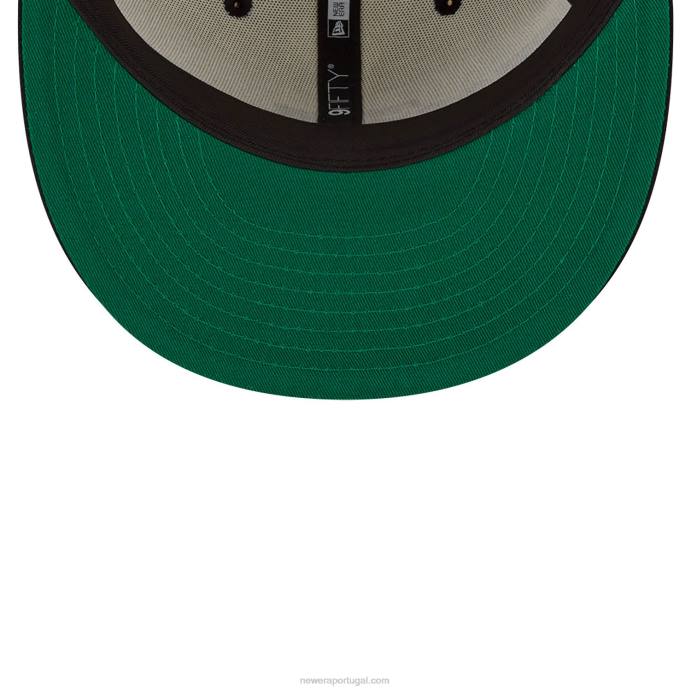 FFTN1827 New Era Houston Rockets Wake White 9Fifty Snapback