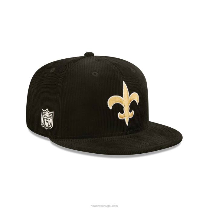 FFTN1831 New Era cap 9fifty do new orleans saints nfl