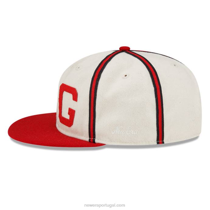 FFTN1832 New Era medo de deus x kansas city monarchs boné branco 9fifty strapback