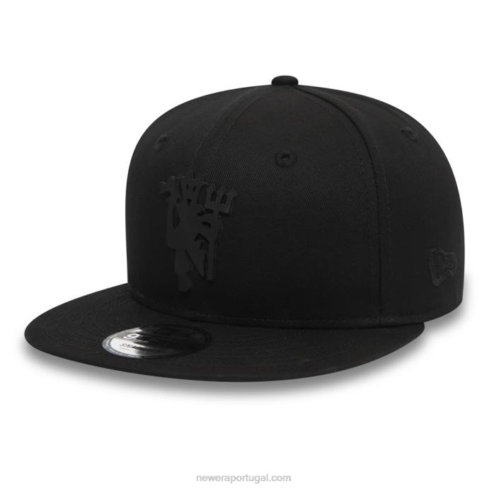 FFTN1835 New Era boné do manchester united all black 9fifty