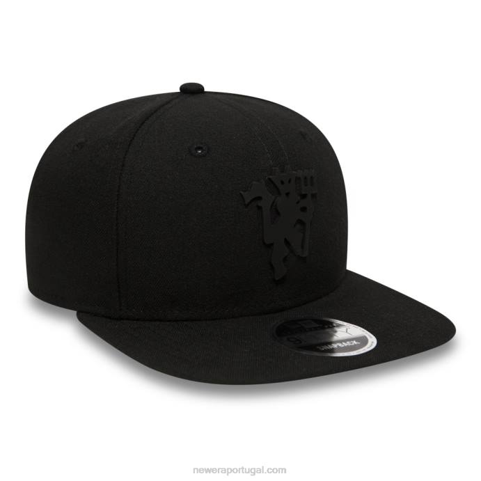 FFTN1835 New Era boné do manchester united all black 9fifty