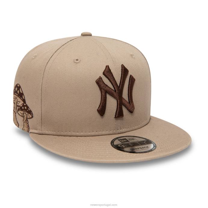 FFTN1839 New Era boné snapback 9fifty com patch de cogumelo new york yankees