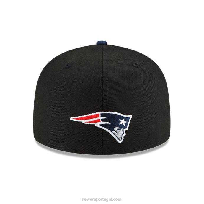 FFTN183 New Era Boné New England Patriots nfl draft black 59fifty
