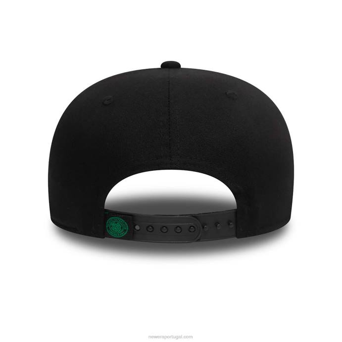 FFTN1842 New Era boné celtic fc wordmark black 9fifty stretch snap