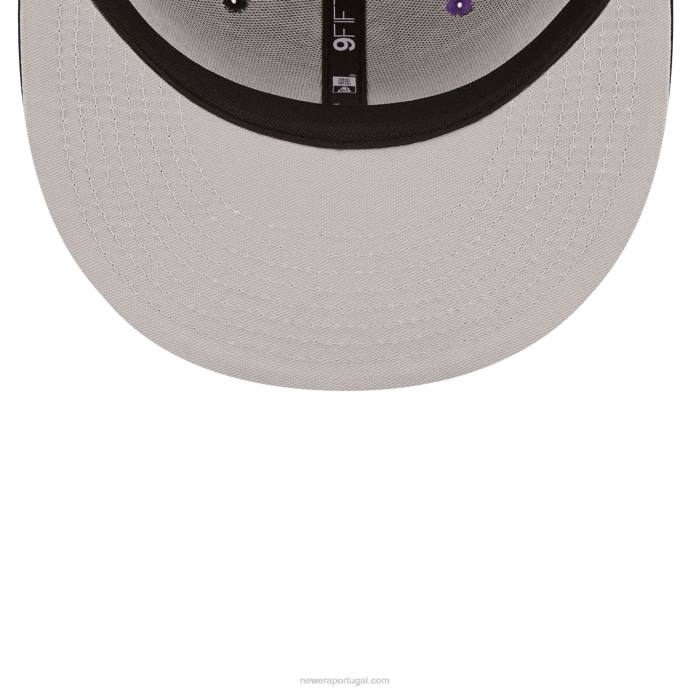 FFTN1844 New Era boné preto 9fifty snapback do arizona diamondbacks teamsplit