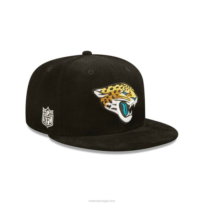 FFTN1845 New Era boné jacksonville jaguars nfl retro cord 9fifty