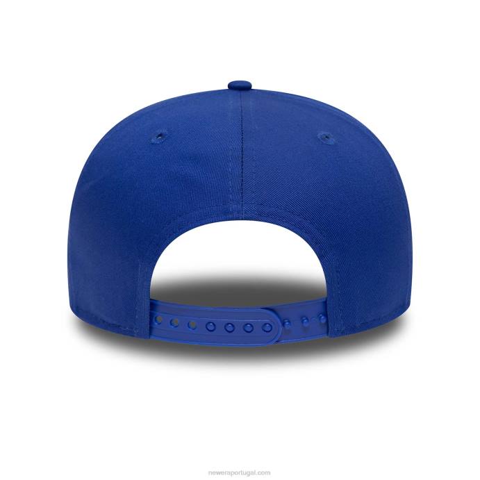 FFTN1854 New Era detroitpistons nba paris jogos boné azul 9fifty snapback