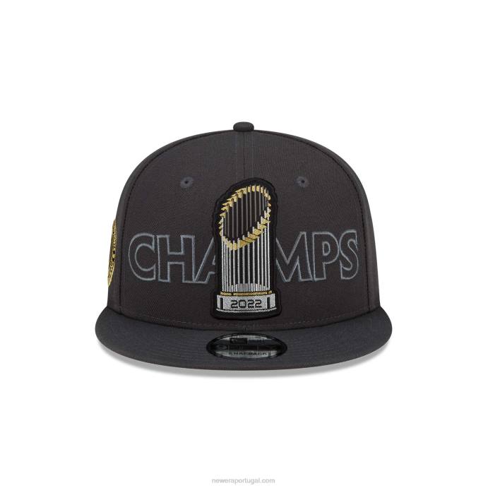 FFTN1857 New Era boné houston astros mlb parade cinza escuro 9fifty snapback