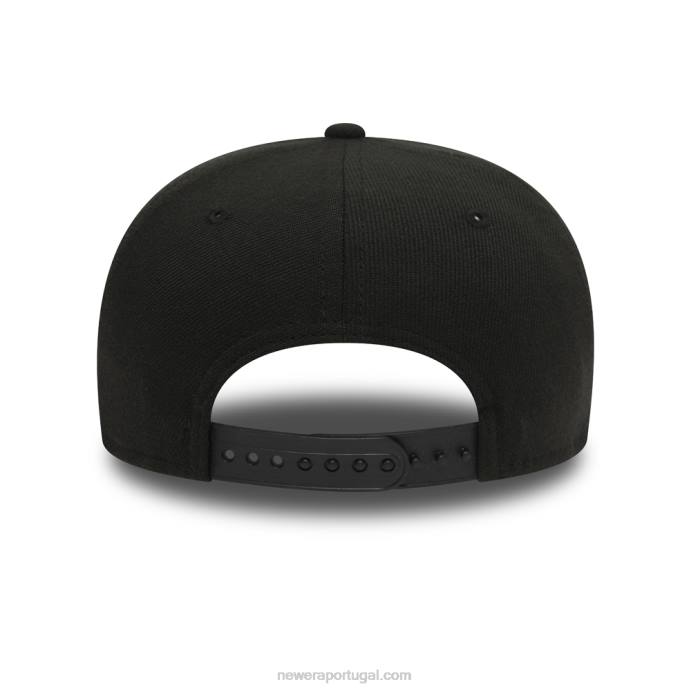 FFTN1863 New Era Boné elástico 9fifty preto la lakers