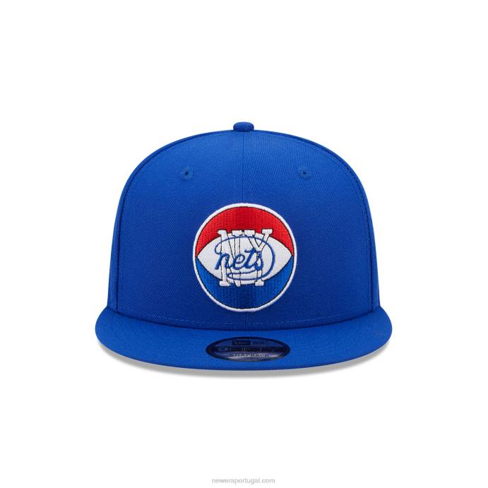 FFTN1869 New Era boné brooklyn nets nba clássico azul 9fifty snapback
