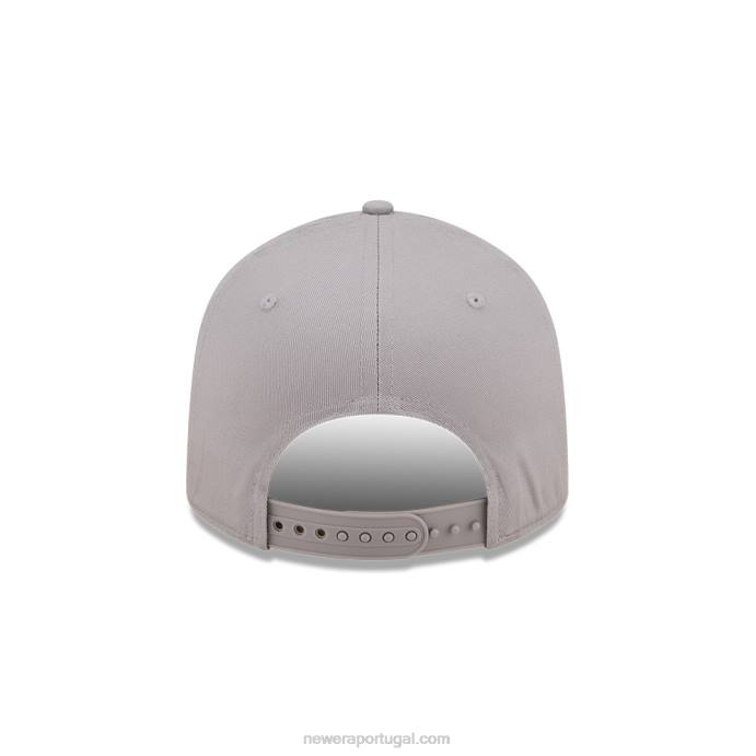 FFTN1870 New Era Boné chelsea fc lion crest cinza 9fifty elástico