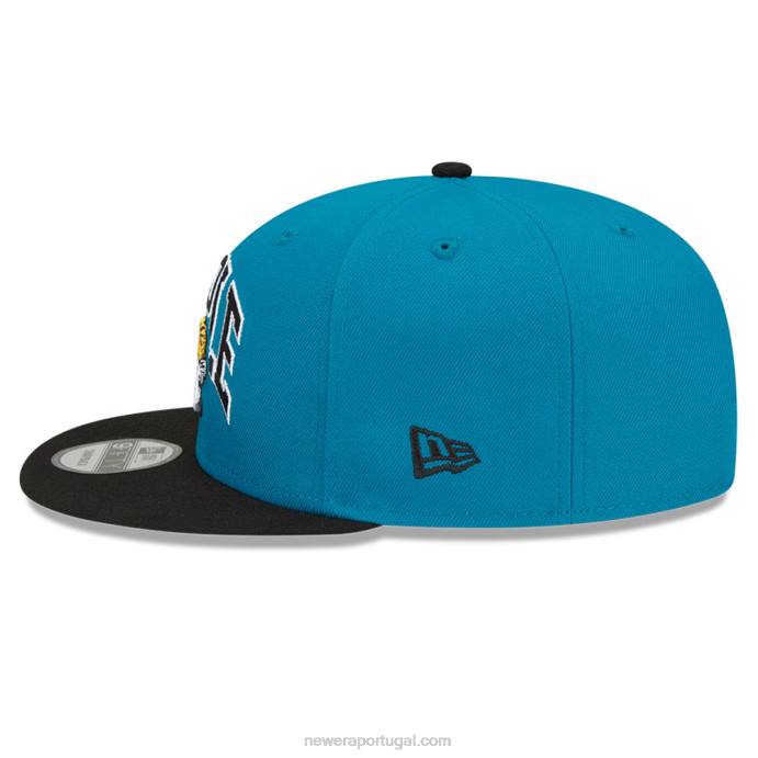 FFTN1874 New Era boné jacksonville jaguars x grampo azul 9fifty snapback