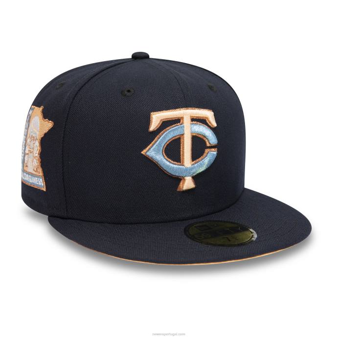 FFTN187 New Era boné justo minnesota twins 1965 all star game navy 59fifty