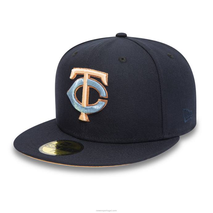 FFTN187 New Era boné justo minnesota twins 1965 all star game navy 59fifty
