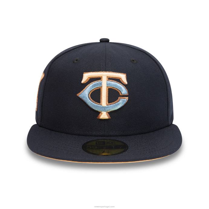 FFTN187 New Era boné justo minnesota twins 1965 all star game navy 59fifty