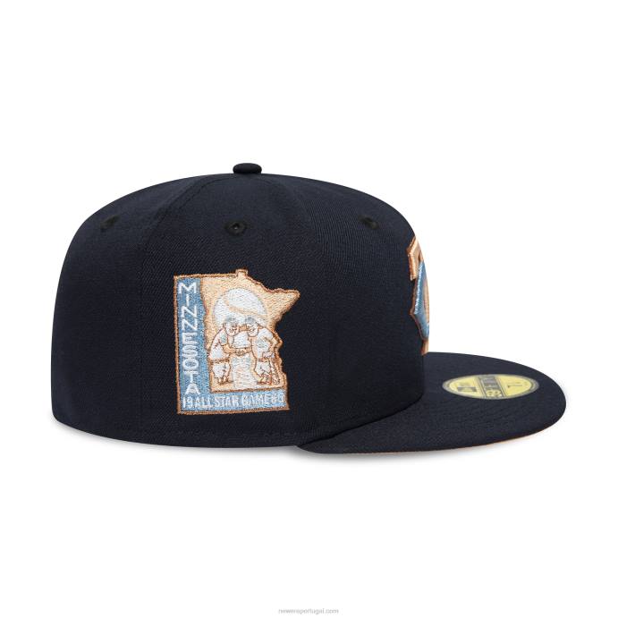 FFTN187 New Era boné justo minnesota twins 1965 all star game navy 59fifty