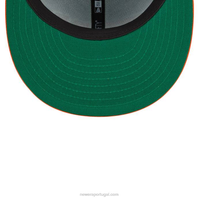 FFTN1888 New Era boné miami dolphins x grampo turquesa 9fifty snapback