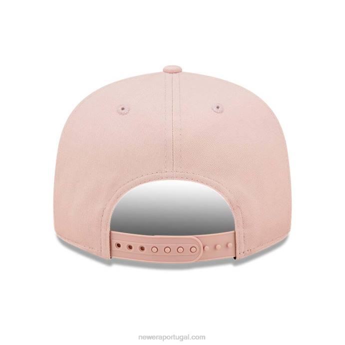 FFTN1894 New Era boné snapback rosa essencial 9fifty new york yankees league