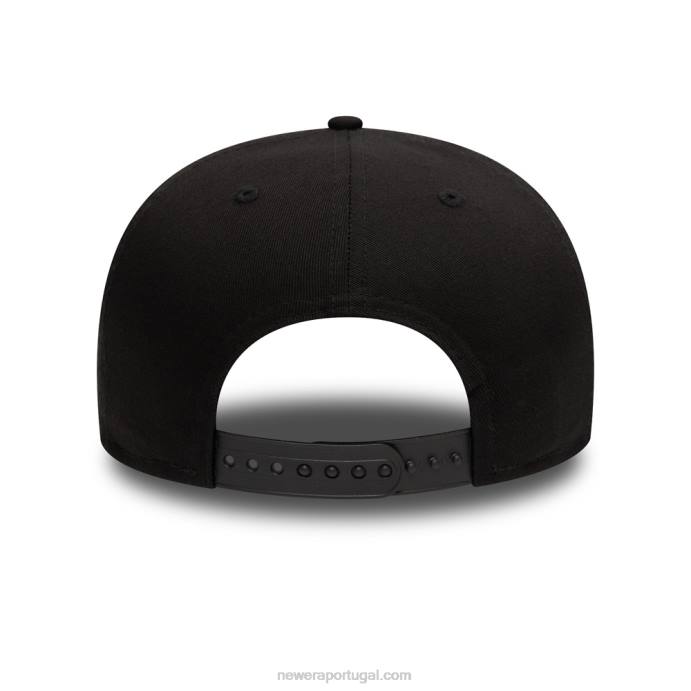 FFTN1897 New Era boné snapback 9fifty todo preto