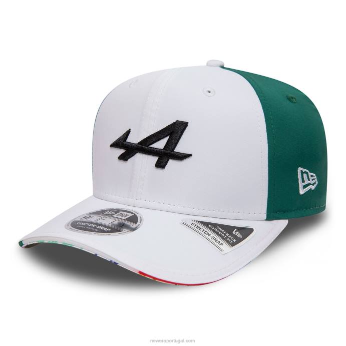 FFTN1898 New Era boné snapback alpine mexico branco 9fifty