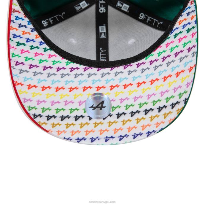 FFTN1898 New Era boné snapback alpine mexico branco 9fifty