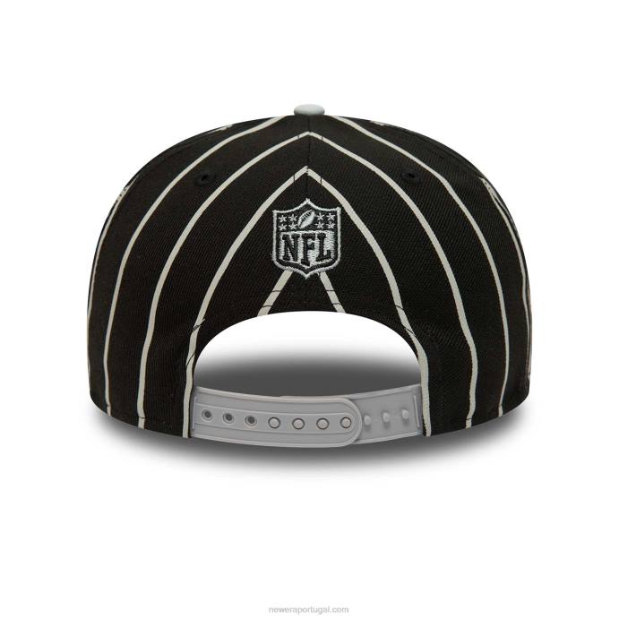 FFTN1901 New Era boné snapback 9fifty preto las vegas raiders city arch