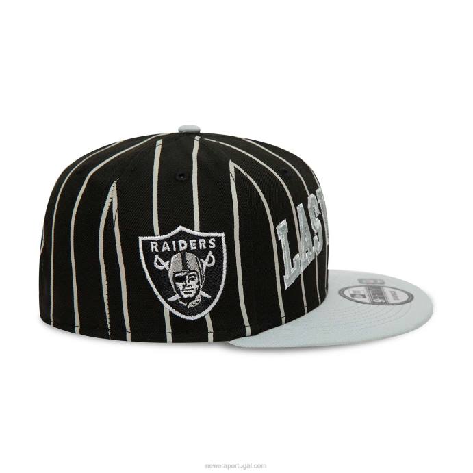 FFTN1901 New Era boné snapback 9fifty preto las vegas raiders city arch